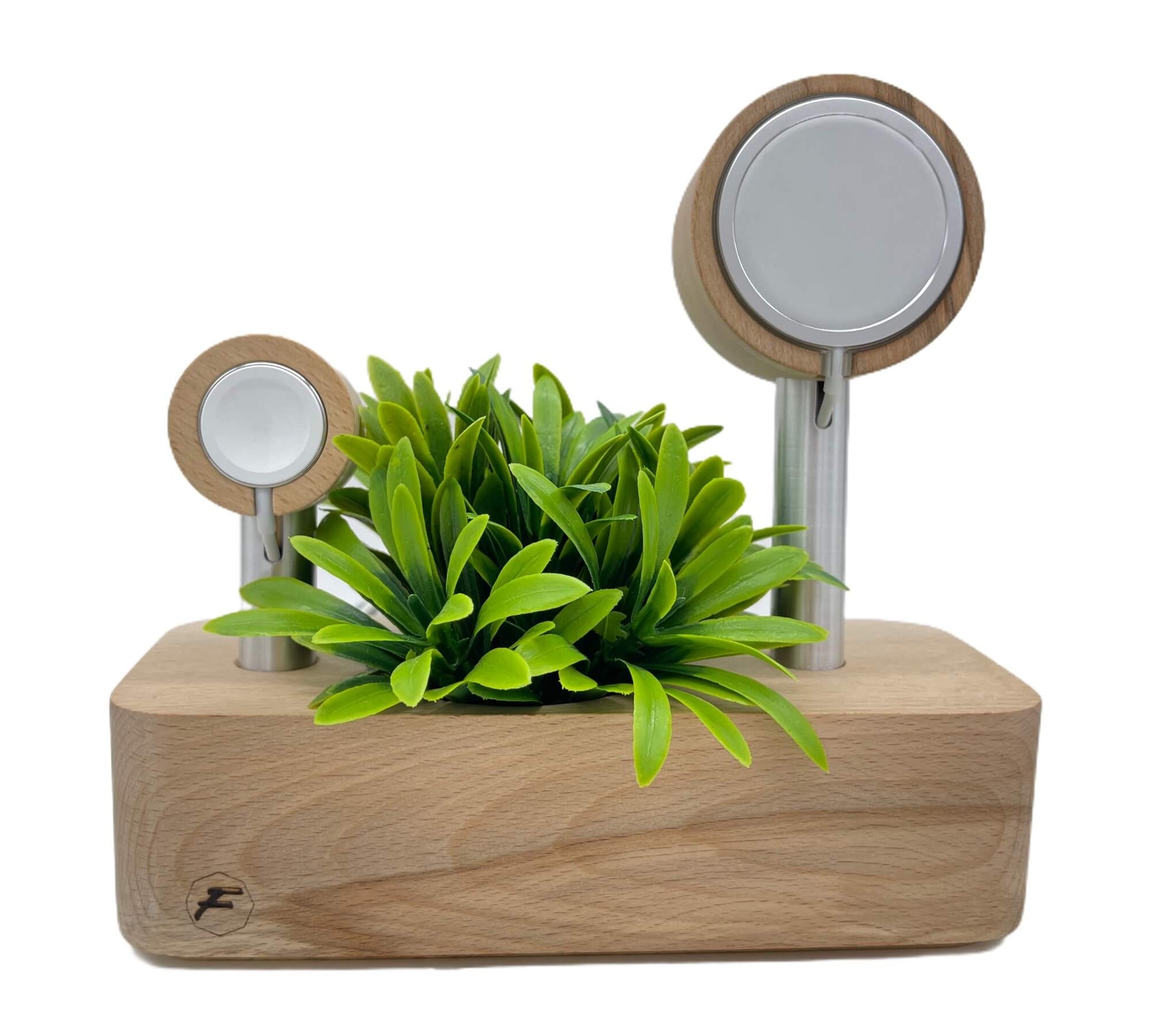 Edle Ladestation für iPhone und Apple Watch