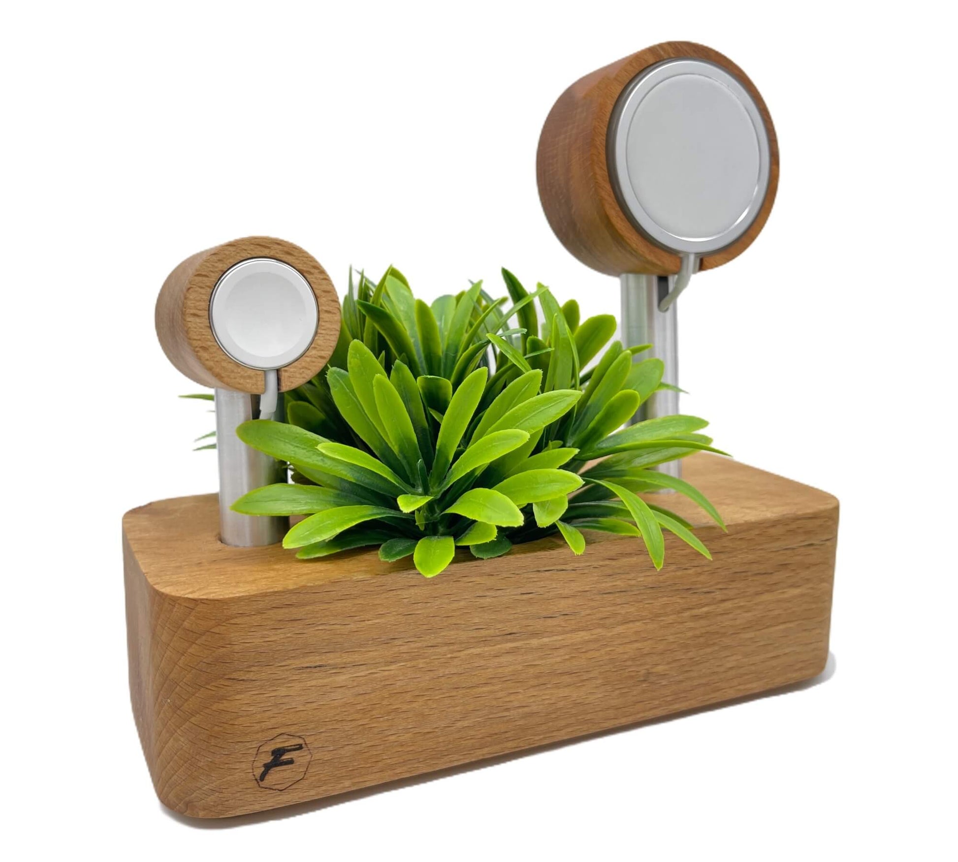 Edle Ladestation für iPhone und Apple Watch