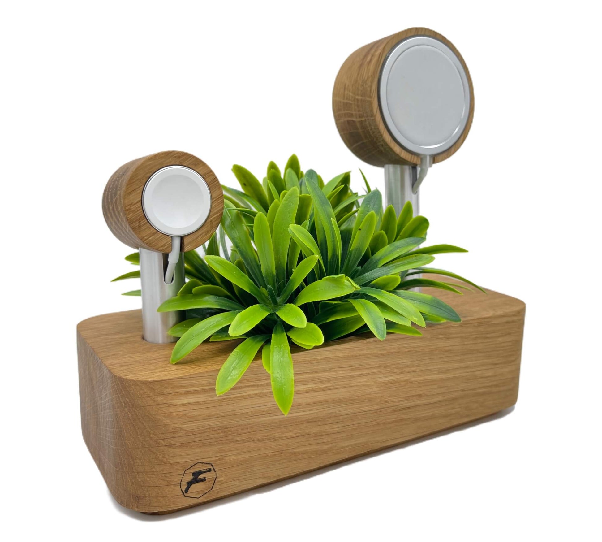 Edle Ladestation für iPhone und Apple Watch